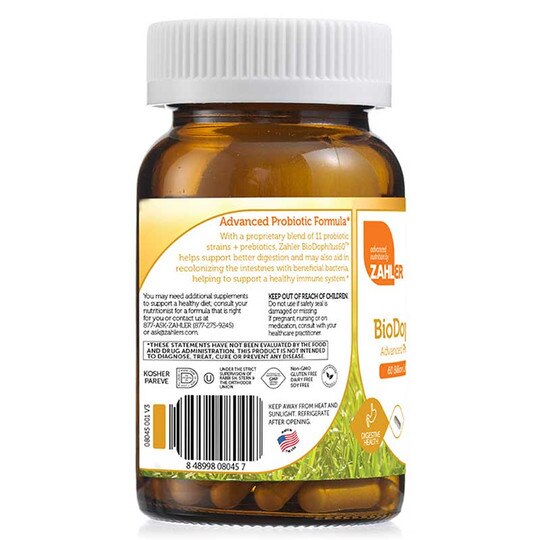 BioDophilus 60 Billion CFU Probiotic, ZHL